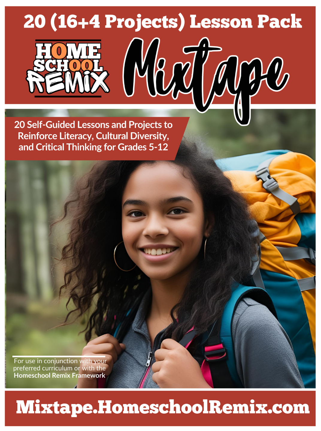 Homeschool Remix MIXTAPE Monthly 20-Lesson Pack PDF