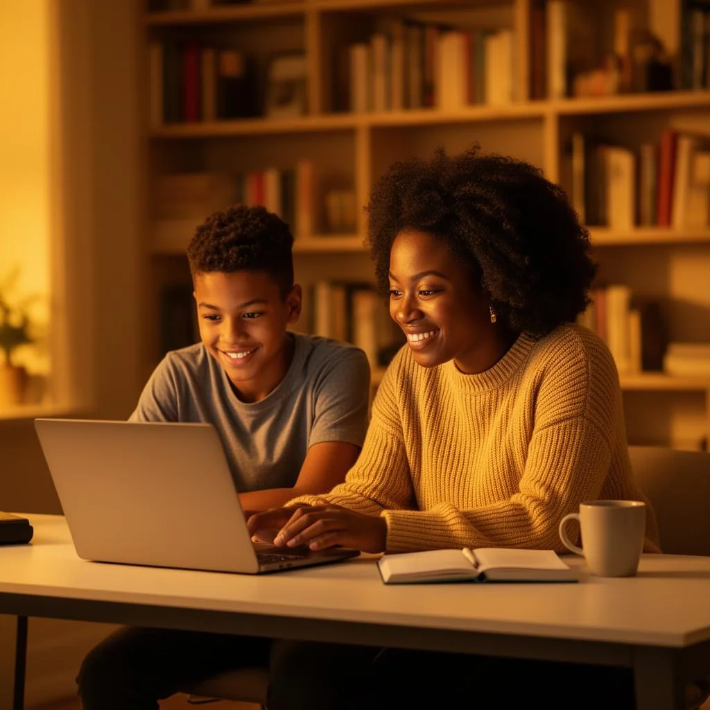 Family learning together